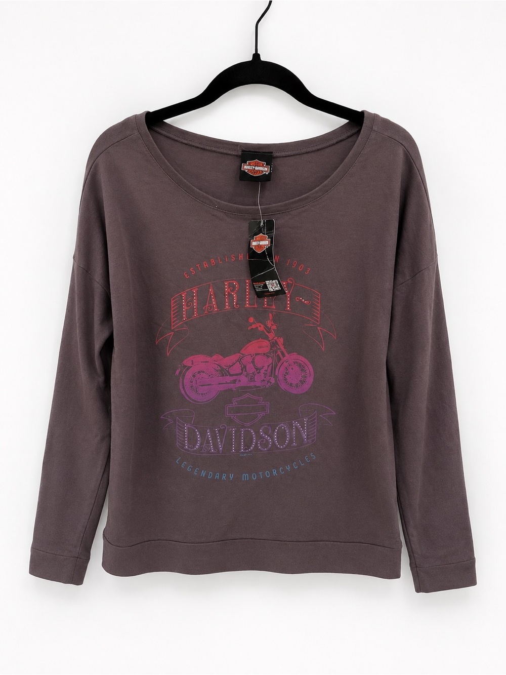 Harley-Davidson Long Sleeve Graphic Top – Size Small – NWT
